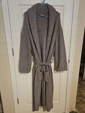 Barefoot Dreams CozyChic Robe in Gray